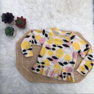 Tea Collection Lemon Rash Guard Top